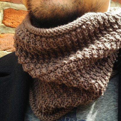 Halskrage - Hurdle Stitch Cowl