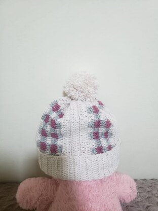 Plaid hat