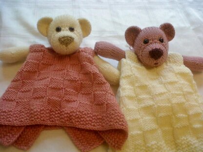 Bear Buddy Comfort Blanket/Blankie