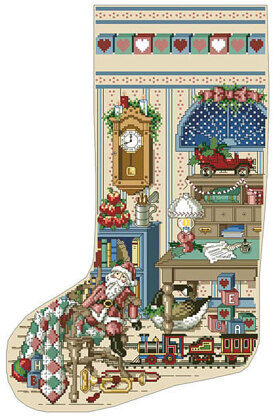 Holiday Study Heirloom Stocking - PDF