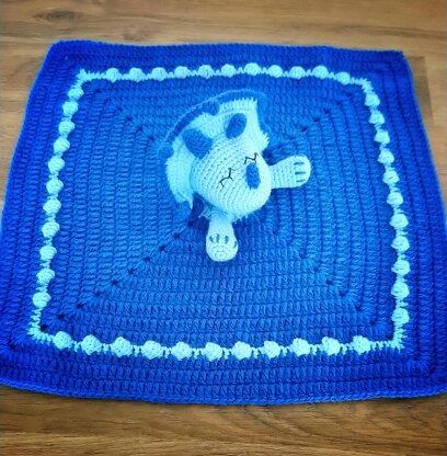 Triceratops Lovey Comfort Blanket