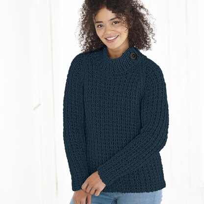 Jacket & Sweater in Timeless Super Chunky in King Cole - 5828 - Leaflet