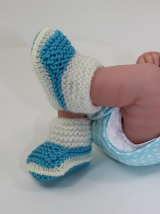 Just For Preemies - Fur Top Booties