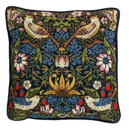 Bothy Threads William Morris Strawberry Thief Tapestry Kit - 35x35cm