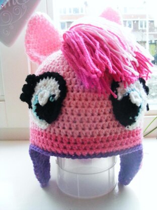 Pinkie Pie My Little Pony Hat Pattern  -  Perfect Gift