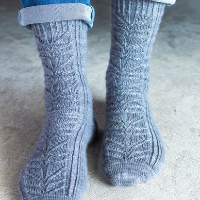 Distinction Socks - knitting pattern