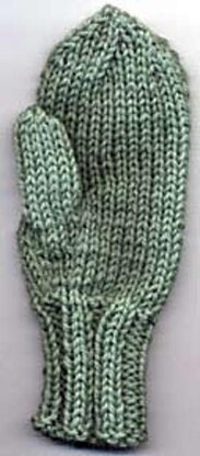 Two-Needle Child's Mitten