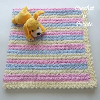 Pastel discount baby blanket