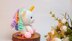 Rainbow unicorn amigurumi crochet pattern