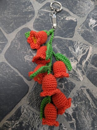 Flower Bag Charm English_US
