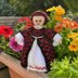 Katherine of Aragon Tudor Doll Knitting Pattern - Toy Knitting Pattern.