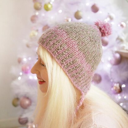 Scalloped Pixie Hat - knitting pattern