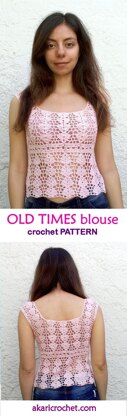 OLD TIMES blouse_ C52