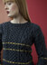 "Grete Sweater" - Sweater Knitting Pattern For Women in Debbie Bliss Cashmerino Aran - DB225