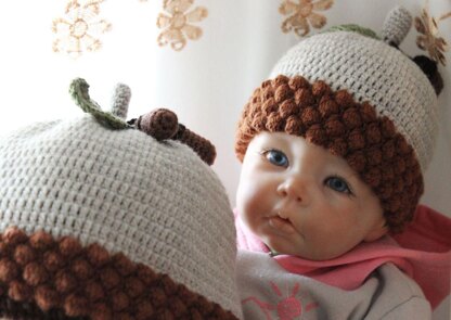 Acorn Baby Hat