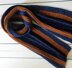 Easy Crochet Scarf Pattern for Men: Easy Strapping Striped Man Scarf