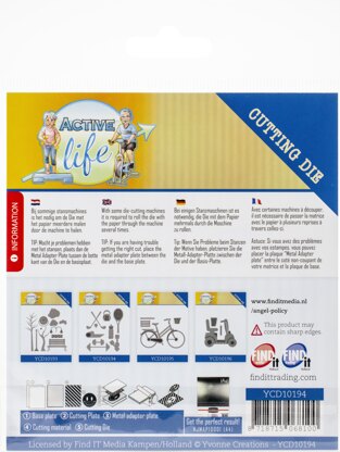 Find It Trading Yvonne Creations Die - Active Sports, Active Life