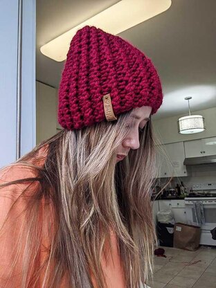 Ribbed Bubble Hat