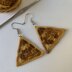 Granny Triangle Earrings | Crochet Pattern