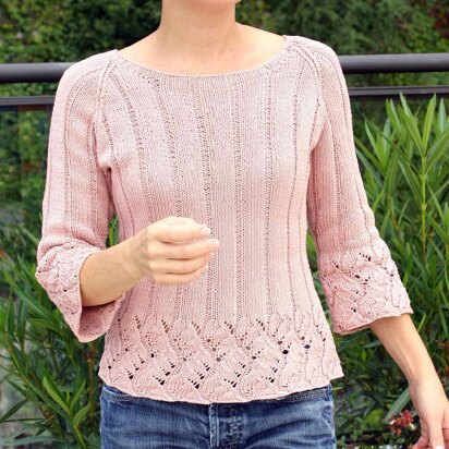 Chinese Lace Pullover