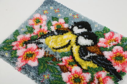 Craft Buddy Birds Rug Latch Hook Kit