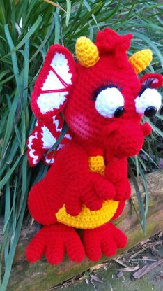 Dragon crochet pattern