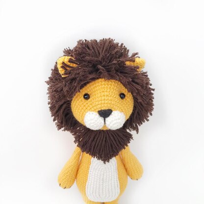 Lion toy crochet pattern amigurumi