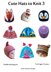 Cute Hats to Knit 3 - fox, robin, penguin, pig, pixie, dump-truck