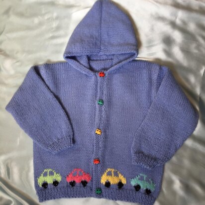 Boy's Car Sweater