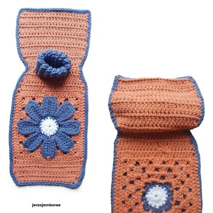 Cosmos Hot Water Bottle Cover