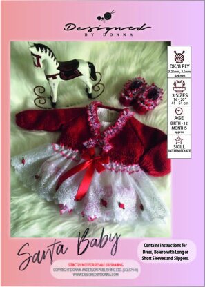 "Santa Baby" DK Knitting Pattern
