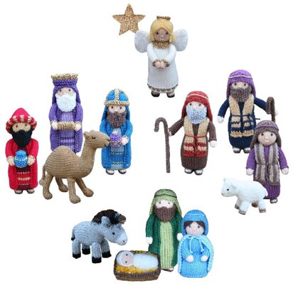 Christmas Nativity Collection - knitting pattern