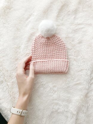 Elaine Baby Hat | Easy Newborn Beanie