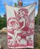 Fungal Fae | Fantasy Fairy Mushroom Overlay Mosaic Crochet Blanket PDF Pattern
