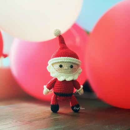 Santa Clause Amigurumi Doll