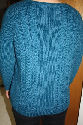 Wishbone Cable Pullover