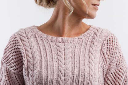 Cable Mesh Sweater