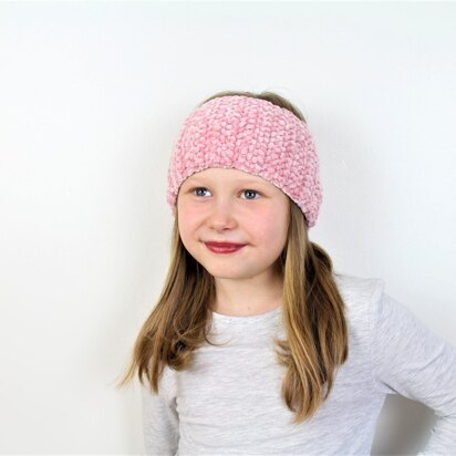 Kids Simple Velvet Headband