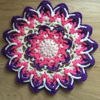 Puffy mandala