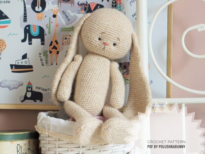 Crochet Pattern Amigurumi Bunny Toy