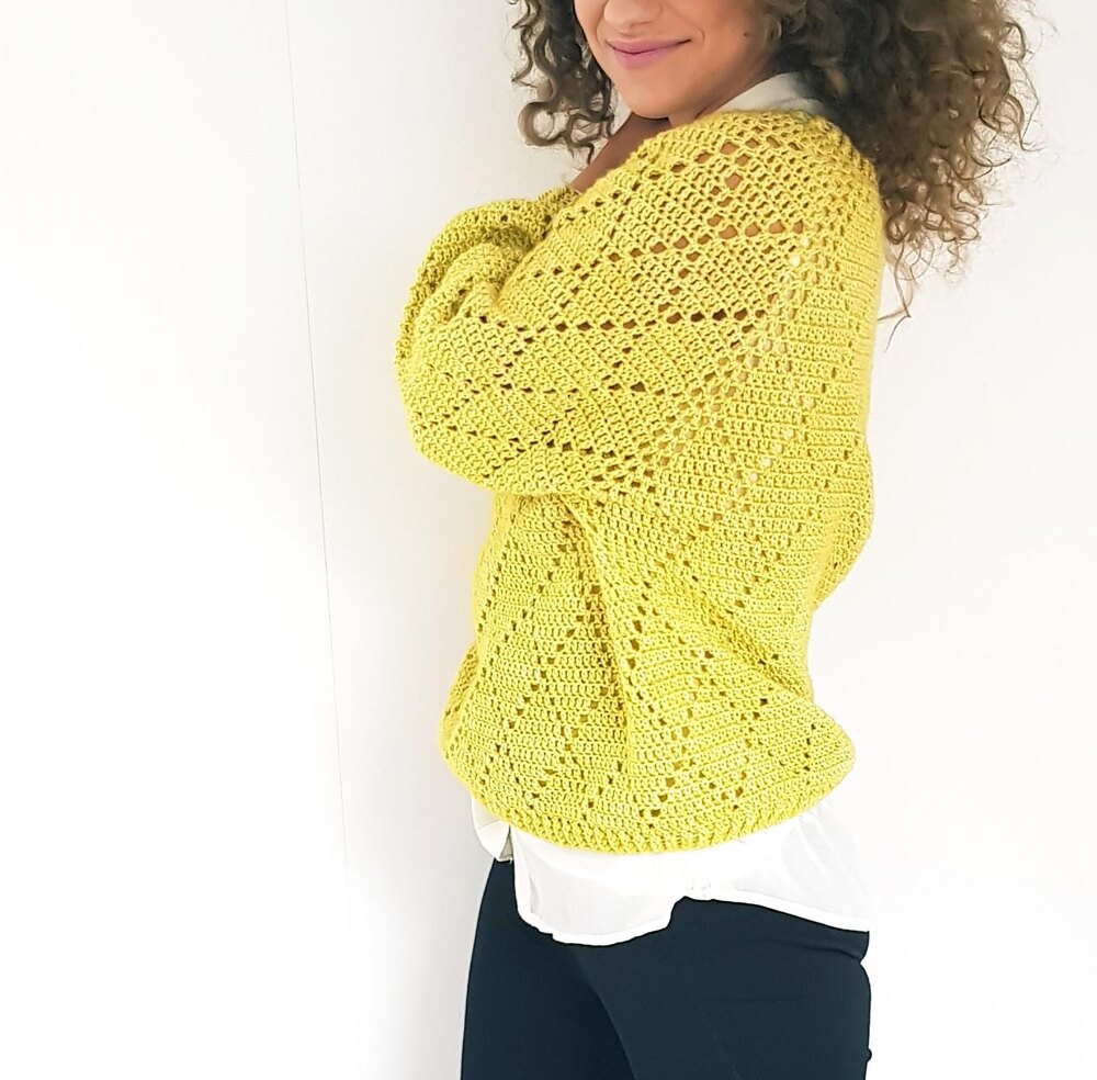 My Precious Jumper Crochet pattern by ByKaterina | LoveCrafts