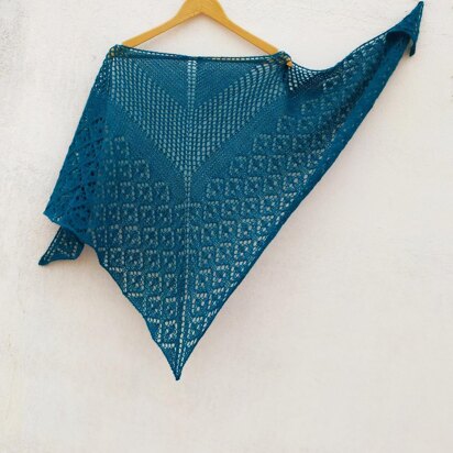 Salvia Shawl