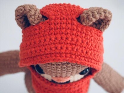 EWOK, Star Wars tribute crochet pattern