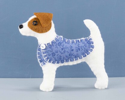 Jip the Jack Russell Felt Ornament