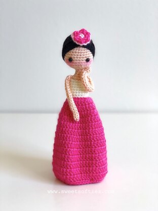 Hana in a Hanbok, International Doll (Korean)