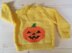 Baby Halloween Pumpkin Motif Jumper