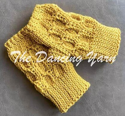 Honeycomb Fingerless Gloves