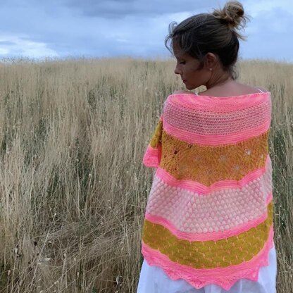 Spring Bloom Shawl