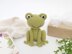 Crochet frog toy amigurumi pattern