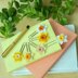 Daffodil paper clip book mark